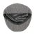 Casquette gavroche/irlandaise - Jaxon Hats Marl Tweed Flat Cap (noir-blanc)