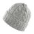 Bonnet - Gårda Bad Gastein Cable Knit Wool Mix Beanie (gris)