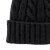 Bonnet - Gårda Bad Gastein Cable Knit Wool Mix Beanie (noir)