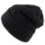 Bonnet - Gårda Bad Gastein Cable Knit Wool Mix Beanie (noir)