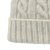 Bonnet - Gårda Bad Gastein Cable Knit Wool Mix Beanie (blanc)