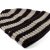 Bonnet - Gårda Davos Striped Merino Wool Beanie (marron/beige)