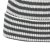 Bonnet - Gårda Saint-Gervais Striped Wool Mix Beanie (gris foncé/blanc)