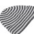 Bonnet - Gårda Saint-Gervais Striped Wool Mix Beanie (gris foncé/blanc)