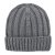 Bonnet - Gårda Lenzerheide Merino Wool Beanie (gris)