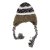 Bonnet - Gårda Quellon Knit Earflap Beanie (marron/multicolore)