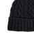 Bonnet - Gårda Saas-Fee Cable Knit Wool Mix Beanie (noir)