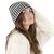 Bonnet - Gårda Saint-Gervais Striped Wool Mix Beanie (noir/blanc)
