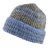Bonnet - Gårda Verbier Striped Wool Mix Beanie (gris/bleu)