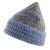 Bonnet - Gårda Verbier Striped Wool Mix Beanie (gris/bleu)