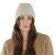 Bonnet - Gårda Villars Cable Knit Wool Mix Beanie (beige)