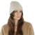 Bonnet - Gårda Villars Cable Knit Wool Mix Beanie (beige)