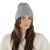 Bonnet - Gårda Bad Gastein Cable Knit Wool Mix Beanie (gris)
