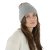 Bonnet - Gårda Bad Gastein Cable Knit Wool Mix Beanie (gris)