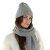 Bonnet - Gårda Bad Gastein Cable Knit Wool Mix Beanie (gris)