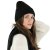 Bonnet - Gårda Bad Gastein Cable Knit Wool Mix Beanie (noir)