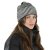 Bonnet - Gårda Megève Striped Cashmere Mix Beanie (noir/blanc)