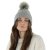 Bonnet - Gårda Saas-Fee Cable Knit Wool Mix Beanie (gris)