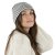 Bonnet - Gårda Saint-Gervais Striped Wool Mix Beanie (gris foncé/blanc)