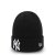 Bonnet - New Era New Cuff Knit Beanie New York Yankees (Noir)