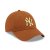 Casquettes - New Era Metallic Badge 940 New York Yankees (Marron)