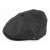 Casquette gavroche/irlandaise - Jaxon Hats Oil Cloth Newsboy Cap (noir)