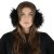 Cache-oreilles - Gårda Avola Faux Fur Ear Muffs (noir)