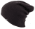 Bonnet - Jaxon Oversized Rib Knit Beanie (Noir)