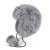 Bonnet en fourrure - Gårda Tortel Faux Fur Trapper Hat (bleu clair)