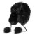 Bonnet en fourrure - Gårda Tortel Faux Fur Trapper Hat (noir)