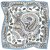 Foulard - Gårda Paisley Satin Scarf (bleu)