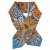 Foulard - Gårda Paisley Satin Scarf (orange)