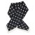 Foulard - Gårda Polka Dot Satin Scarf (noir)