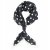 Foulard - Gårda Polka Dot Satin Scarf (noir)