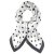 Foulard - Gårda Polka Dot Satin Scarf (blanc)