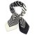 Foulard - Gårda Tabriz Satin Scarf (noir/crème)