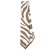 Foulard - Gårda Zebra Satin Scarf (marron)