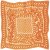 Foulard - Gårda Comino Satin Scarf (orange)
