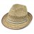 Chapeau de paille - Gårda Agulo Natural Straw Trilby (naturel/crème)