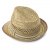 Chapeau de paille - Gårda Agulo Natural Straw Trilby (naturel/crème)