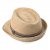 Chapeau de paille - Gårda Benijo Raffia Trilby (naturel/taupe)