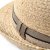 Chapeau de paille - Gårda Benijo Raffia Trilby (naturel/taupe)