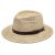 Chapeau de paille - Gårda Funchal Raffia Fedora (naturel clair/brun foncé)