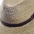 Chapeau de paille - Gårda Funchal Raffia Fedora (naturel clair/brun foncé)