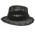 Chapeau de paille - Gårda Granada Sun Hat (noir)