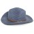 Chapeau de paille - Gårda Kos Western Hat (bleu)