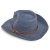 Chapeau de paille - Gårda Kos Western Hat (bleu)