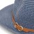 Chapeau de paille - Gårda Kos Western Hat (bleu)