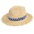 Chapeau de paille - Gårda Lanzarote Fedora (naturel/bleu)