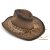 Chapeau de paille - Gårda Malaga Western Hat (marron)